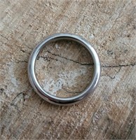 Stainless Steel Ring Milor Italy Sz 8