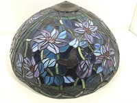 Tiffany Style Stained Glass Butterfly Lampshade.