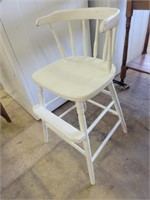 Wood high chair