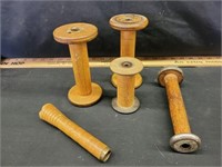 Wood spools