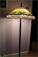 5ft  Stain glass Floor lamp