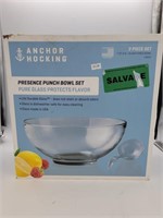 Anchor hocking punchbowl set