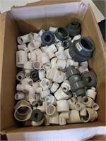 Bot of new pvc plumbing parts