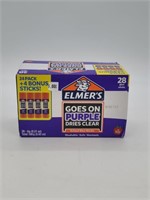 Elmer's purple glue sticks
