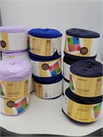 13 new rolls of Yarn, 219yd each