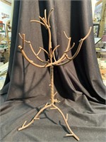 Iron tree. Paint it any color you like. Used to