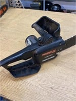 Remington Limb-trim electric chainsaw plugged it