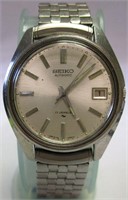 1990s Seiko 17 Jewel Automatic Date Wrist Watch