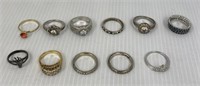 Rings sizes range from 5 to 9