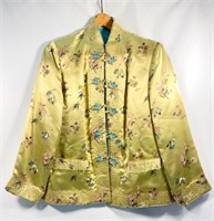 Longevity  Reversible Silk Chinese Jacket Sz Large