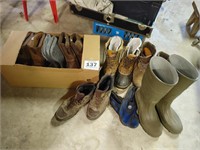 Assorted men's boots & liners - sz 13