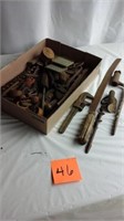 Flat of Antique tools