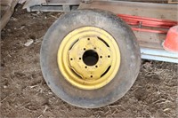 Implement Tire on Rim