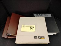 Assorted John Deere Tech Manuals and Binders- Flat