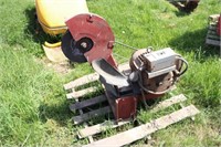 Homemade Cutoff Saw with 5hp Motor