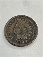 1900 Full Liberty Indian Head Cent