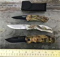 Camo folding knives (3)