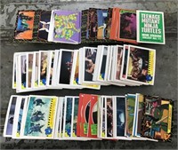 Collection of TMNT trading cards