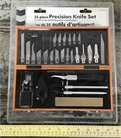35pc Precision Knife Set - new