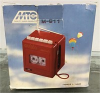 Cubic Melody AM/FM/Cassette player - new
