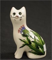 Wemyss Plichta ceramic cat figure