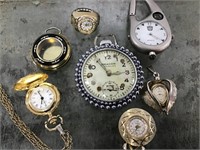 Pendant/ring watches and parts