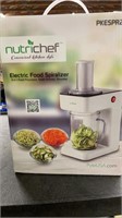 Nutrichef electric food spiralizer 3-in-1 food