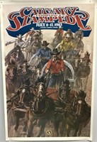 1983 Calgary Stampede poster 22.5"x34.5"