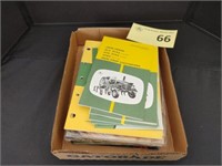 Assorted John Deere Operator's Manuals- Flat