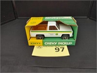 Ertl John Deere Chevy Pickup #3827 Steel Model