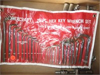 (25) Piece Hex Key Wrench Set