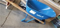 Jackson professional tools blue wheelbarrow