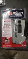 Power shot forward action staple and nail gun