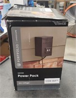 Portfolio power pack box has damage untested