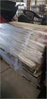 Pallet of pergola flooring approximately 30 boxes