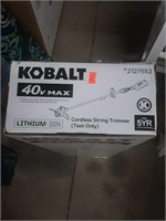 Kobalt cordless string trimmer