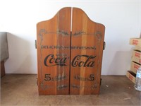 Coca Cola Cabinet with Shelves
