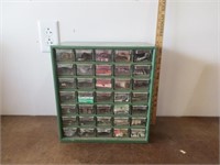 35 Drawer Cabinet w/Contents