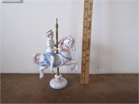 Paul Sebastian Porcelain Girl on Carousel Horse