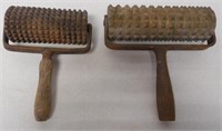 Lot of 2 concrete rollers