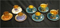 Collection seven Rosenthal coffee cups & saucers
