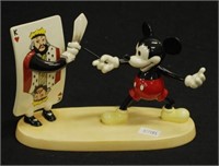 Royal Doulton 'Mickey's Duel with the King' figure
