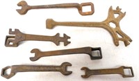 lot of 6 wrenches
