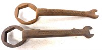 Lot of 2 wrenches H A Co & Sheldon Axle