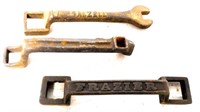 Lot of 3 wrenches possibly for buggies