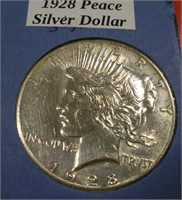 1928 Peace Silver Dollar