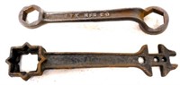 Lot of 2 wrenches CTX Mfg & Miller's