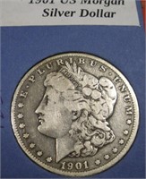 1901*O-US Morgan Silver Dollar