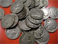 25- US Indian Head- Buffalo Nickels