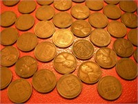 50-United States Wheat Penny's